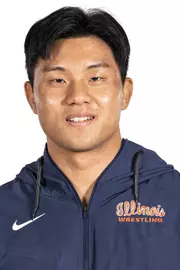 CHAMPAIGN, IL - October 11, 2023 - Illinois’s Sungyup Ryu headshot taken during 2023-2024 Olympic Sports Video Asset Day at State Farm Center in Champaign, IL. Photo By Kevin Snyder