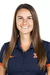 CHAMPAIGN, IL- October 02, 2023 - Illinois Academic Counselor Rachel Kaltwasser headshot taken at the Bielfeldt Athletics Administration Building in Champaign, IL. Photo By Kevin Snyder