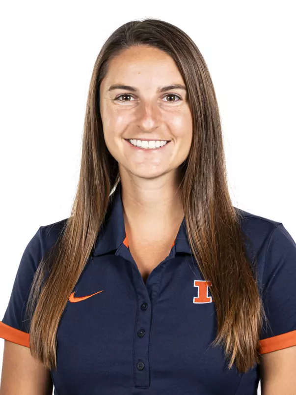 CHAMPAIGN, IL- October 02, 2023 - Illinois Academic Counselor Rachel Kaltwasser headshot taken at the Bielfeldt Athletics Administration Building in Champaign, IL. Photo By Kevin Snyder