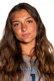 CHAMPAIGN, IL - August 07, 2023 - Illinois Goalkeeper Julia Cili (#1) headshot taken during the 2023 Production Day at the Susan and Clint Atkins Baseball Training Center in Champaign, IL. Photo By Kevin Snyder