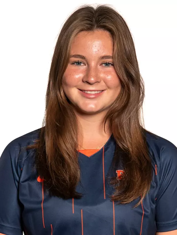 CHAMPAIGN, IL - August 07, 2023 - Illinois Midfielder Sophia Wampler (#8) headshot taken during the 2023 Production Day at the Susan and Clint Atkins Baseball Training Center in Champaign, IL. Photo By Kevin Snyder