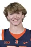CHAMPAIGN, IL - August 12, 2023 - Illinois Punter Declan Duley (#31) headshot taken during 2023 Media Day at Memorial Stadium in Champaign, IL. Photo By Della Perrone