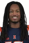 CHAMPAIGN, IL - August 12, 2023 - Illinois Defensive Back Prince Ford (#16) headshot taken during 2023 Media Day at Memorial Stadium in Champaign, IL. Photo By Kevin Snyder