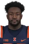 CHAMPAIGN, IL - August 12, 2023 - Illinois Defensive Back Mike Manning (#26) headshot taken during 2023 Media Day at Memorial Stadium in Champaign, IL. Photo By Kevin Snyder