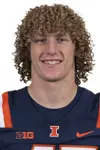 CHAMPAIGN, IL - August 12, 2023 - Illinois Defensive Back Mac Resetich (#47) headshot taken during 2023 Media Day at Memorial Stadium in Champaign, IL. Photo By Kevin Snyder