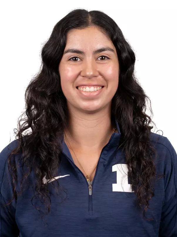 CHAMPAIGN, IL - August 20, 2023 - Illinois’s Kate Duong headshot taken during 2023 Olympic Sport Headshot Day in the Hall of Fame room of Bielfeldt Athletics Administration Building in Champaign, IL. Photo By Kevin Snyder