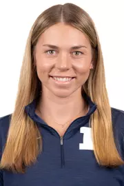 CHAMPAIGN, IL - August 20, 2023 - Illinois’s Josie Frazier headshot taken during 2023 Olympic Sport Headshot Day in the Hall of Fame room of Bielfeldt Athletics Administration Building in Champaign, IL. Photo By Kevin Snyder