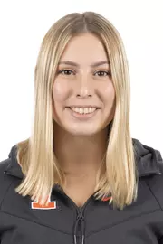 CHAMPAIGN, IL - September 04, 2023 - Illinois Diver Ally Landis headshot taken during 2023-2024 Production Day at Fighting Illini Center for Excellence in Champaign, IL. Photo By Kevin Snyder