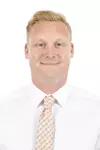 CHAMPAIGN, IL - September 04, 2023 - Illinois Director of Swimming Operations Jared Simek headshot taken during 2023-2024 Production Day at Fighting Illini Center for Excellence in Champaign, IL. Photo By Kevin Snyder