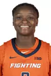 CHAMPAIGN, IL - September 21, 2023 - Illinois Guard Camille Jackson (#0) during 2023-2024 Production Day at Ubben Basketball Complex in Champaign, IL. Photo By Kevin Snyder