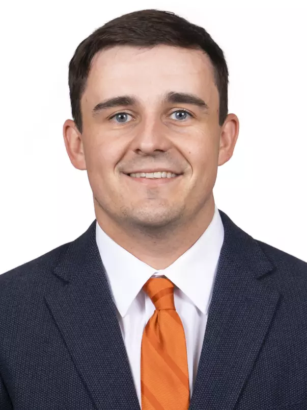 CHAMPAIGN, IL - September 29, 2023 - Illinois Video Coordinator Patrick Bittle headshot taken during 2023-2024 Team Photo Photoshoot at Ubben Basketball Complex in Champaign, IL. Photo By Kevin Snyder