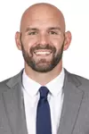 CHAMPAIGN, IL - September 29, 2023 - Illinois Strength & Conditioning Coach Adam Fletcher headshot taken during 2023-2024 Team Photo Photoshoot at Ubben Basketball Complex in Champaign, IL. Photo By Kevin Snyder