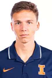 Champaign, IL - October 02, 2024 - Illinois Distance Runner Shawn Juliette headshot taken during 2024 Fall Staff Headshot Day at Bielfeldt Athletic Administration Building in Champaign, IL. (Photo By Kevin Snyder/Illinois Athletics)
