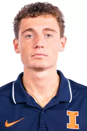 Champaign, IL - October 02, 2024 - Illinois Distance Runner Anthony Maida headshot taken during 2024 Fall Staff Headshot Day at Bielfeldt Athletic Administration Building in Champaign, IL. (Photo By Kevin Snyder/Illinois Athletics)