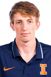 Champaign, IL - October 02, 2024 - Illinois Distance Runner Stephen Moody headshot taken during 2024 Fall Staff Headshot Day at Bielfeldt Athletic Administration Building in Champaign, IL. (Photo By Kevin Snyder/Illinois Athletics)