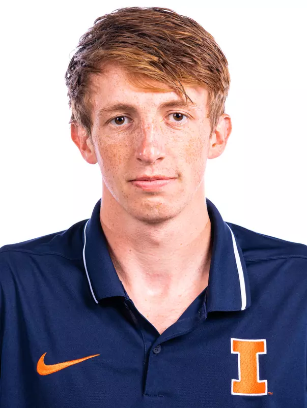 Champaign, IL - October 02, 2024 - Illinois Distance Runner Stephen Moody headshot taken during 2024 Fall Staff Headshot Day at Bielfeldt Athletic Administration Building in Champaign, IL. (Photo By Kevin Snyder/Illinois Athletics)