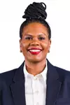 Champaign, IL - November 10, 2024 - Illinois Assistant Coach Britney Anderson headshot taken during 2024-2025 Women's Basketball Staff Headshots at State Farm Center in Champaign, IL. (Photo By Kevin Snyder/Illinois Athletics)