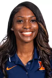 Champaign, IL - October 13, 2024 - Illinois Jumper Tacoria Humphrey headshot taken during 2024-2025 Track and Field Production Day at Fighting Illini Center for Excellence in Champaign, IL. (Photo By Kevin Snyder/Illinois Athletics)