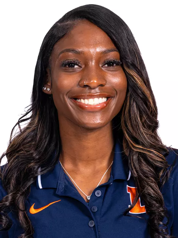 Champaign, IL - October 13, 2024 - Illinois Jumper Tacoria Humphrey headshot taken during 2024-2025 Track and Field Production Day at Fighting Illini Center for Excellence in Champaign, IL. (Photo By Kevin Snyder/Illinois Athletics)