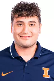 Champaign, IL - October 02, 2024 - Illinois Thrower Daniel Lucas headshot taken during 2024 Fall Staff Headshot Day at Bielfeldt Athletic Administration Building in Champaign, IL. (Photo By Kevin Snyder/Illinois Athletics)
