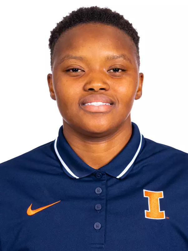 Champaign, IL - October 13, 2024 - Illinois Thrower Phethisang Makhethe headshot taken during 2024-2025 Track and Field Production Day at Fighting Illini Center for Excellence in Champaign, IL. (Photo By Kevin Snyder/Illinois Athletics)