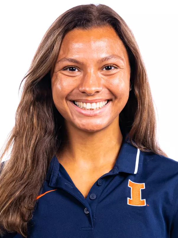 Champaign, IL - October 02, 2024 - Illinois Assistant Coach Cheyenne Nesbitt headshot taken during 2024 Fall Staff Headshot Day at Bielfeldt Athletic Administration Building in Champaign, IL. (Photo By Kevin Snyder/Illinois Athletics)