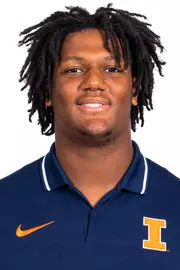 Champaign, IL - October 13, 2024 - Illinois Thrower Tyler Sudduth headshot taken during 2024-2025 Track and Field Production Day at Fighting Illini Center for Excellence in Champaign, IL. (Photo By Kevin Snyder/Illinois Athletics)