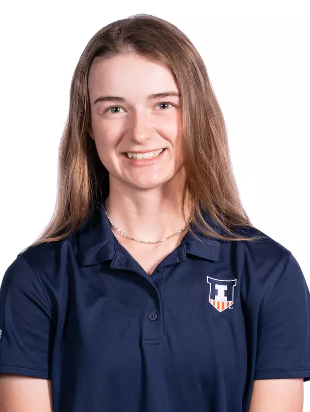 CHAMPAIGN, IL- February 06, 2024 - Lexanne Halama headshot taken at the Bielfeldt Athletics Administration Building in Champaign, IL. Photo By Kevin Snyder