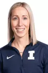 CHAMPAIGN, IL- February 06, 2024 - Illinois Assistant Director of Athletics of Sports Nutrition Brittany Perry headshot taken at the Bielfeldt Athletics Administration Building in Champaign, IL. Photo By Kevin Snyder