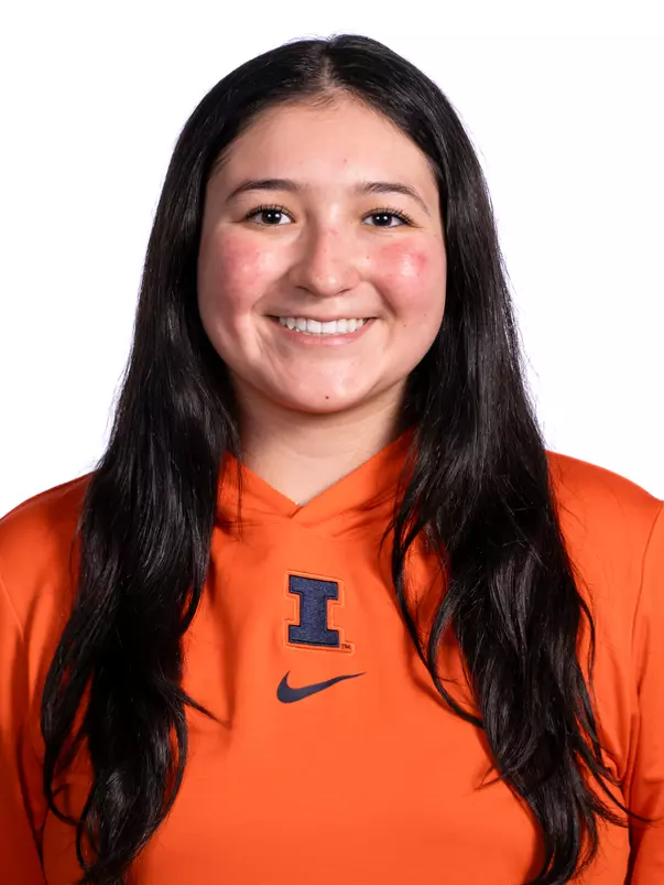 CHAMPAIGN, IL- February 06, 2024 - Illinois Utility Player Nayeli Scott (#55) headshot taken at the Bielfeldt Athletics Administration Building in Champaign, IL. Photo By Kevin Snyder