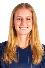 Champaign, IL - July 25, 2024 - Illinois Defender Anessa Arndt headshot taken during the 2024 Soccer Production Day at State Farm Center in Champaign, IL. (Photo By Kevin Snyder/Illinois Athletics)