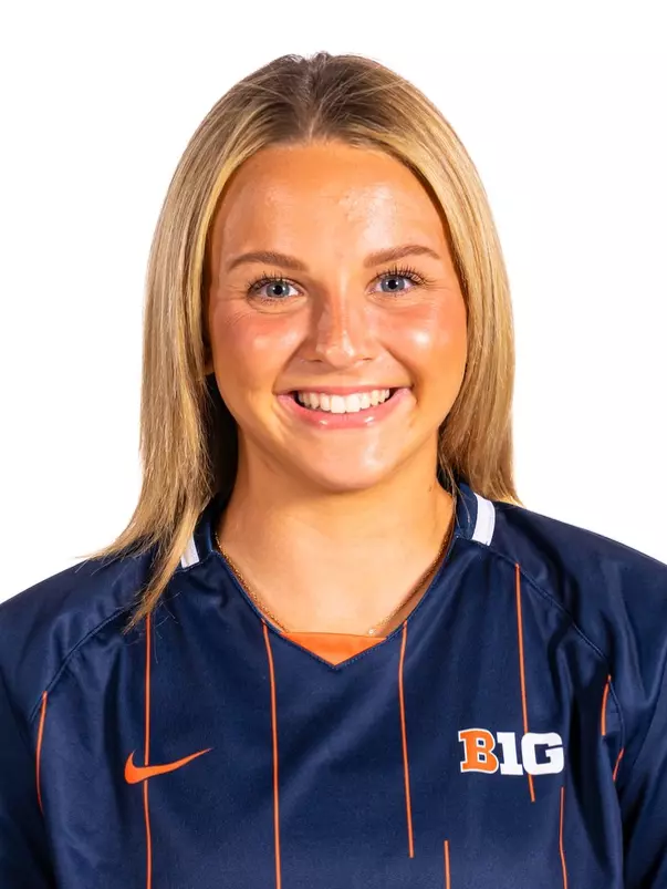 Champaign, IL - July 25, 2024 - Illinois Midfielder/Forward Lauren Seppi headshot taken during the 2024 Soccer Production Day at State Farm Center in Champaign, IL. (Photo By Kevin Snyder/Illinois Athletics)