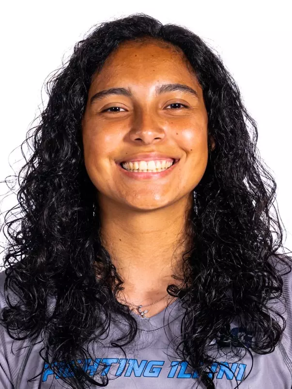 Champaign, IL - August 07, 2024 - Illinois Goalkeeper Emily Coral taken during the 2024 Soccer Production Day Makeups at State Farm Center in Champaign, IL. (Photo By Kevin Snyder/Illinois Athletics)