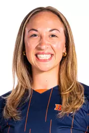 Champaign, IL - August 07, 2024 - Illinois Forward Abby Lynch headshot taken during the 2024 Soccer Production Day Makeups at State Farm Center in Champaign, IL. (Photo By Kevin Snyder/Illinois Athletics)