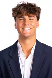 Champaign, IL - August 25, 2024 - Illinois Men's Tennis Player Mathis Debru headshot taken during 2024 Olympic Sports Headshot Day at Bielfeldt Athletics Administration Building in Champaign, IL. (Photo By Kevin Snyder/Illinois Athletics)