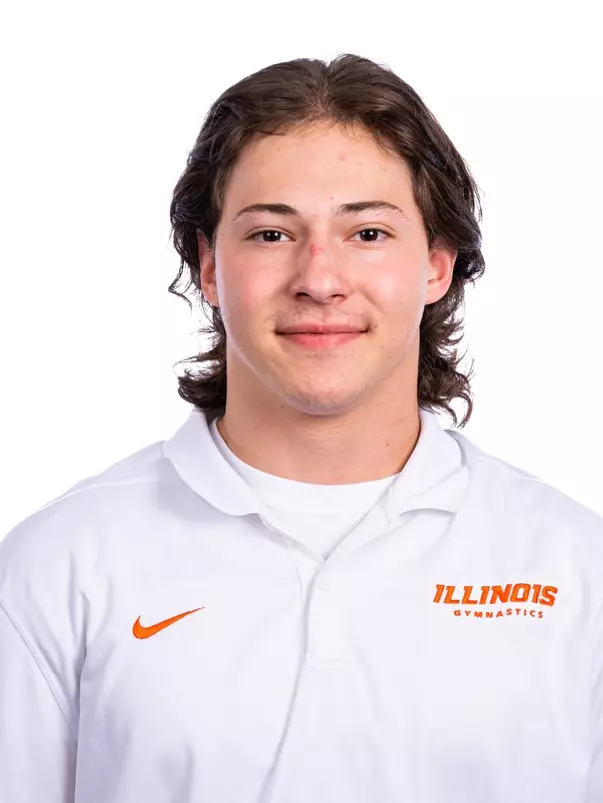Champaign, IL - August 25, 2024 - Illinois Student Manager Yan Inhaber-Courchesne headshot taken during 2024 Olympic Sports Headshot Day at Bielfeldt Athletics Administration Building in Champaign, IL. (Photo By Kevin Snyder/Illinois Athletics)