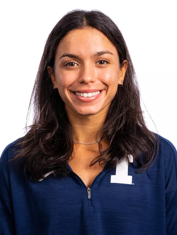Champaign, IL - August 25, 2024 - Illinois Women's Tennis Player Ariel Madatali headshot taken during 2024 Olympic Sports Headshot Day at Bielfeldt Athletics Administration Building in Champaign, IL. (Photo By Kevin Snyder/Illinois Athletics)