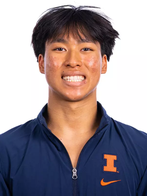 Champaign, IL - August 25, 2024 - Illinois Men's Gymnast Matthew Nguyen headshot taken during 2024 Olympic Sports Headshot Day at Bielfeldt Athletics Administration Building in Champaign, IL. (Photo By Kevin Snyder/Illinois Athletics)