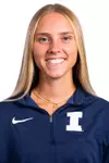 Champaign, IL - August 25, 2024 - Illinois Women's Tennis Player Kasia Treiber headshot taken during 2024 Olympic Sports Headshot Day at Bielfeldt Athletics Administration Building in Champaign, IL. (Photo By Kevin Snyder/Illinois Athletics)