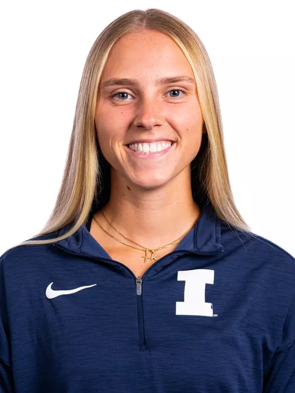 Champaign, IL - August 25, 2024 - Illinois Women's Tennis Player Kasia Treiber headshot taken during 2024 Olympic Sports Headshot Day at Bielfeldt Athletics Administration Building in Champaign, IL. (Photo By Kevin Snyder/Illinois Athletics)