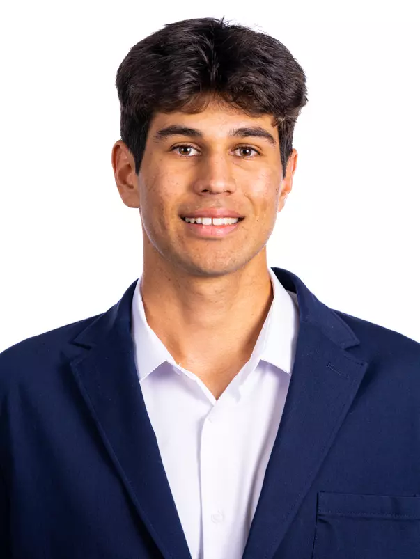 Champaign, IL - August 25, 2024 - Illinois Men's Tennis Player Zach Viiala headshot taken during 2024 Olympic Sports Headshot Day at Bielfeldt Athletics Administration Building in Champaign, IL. (Photo By Kevin Snyder/Illinois Athletics)