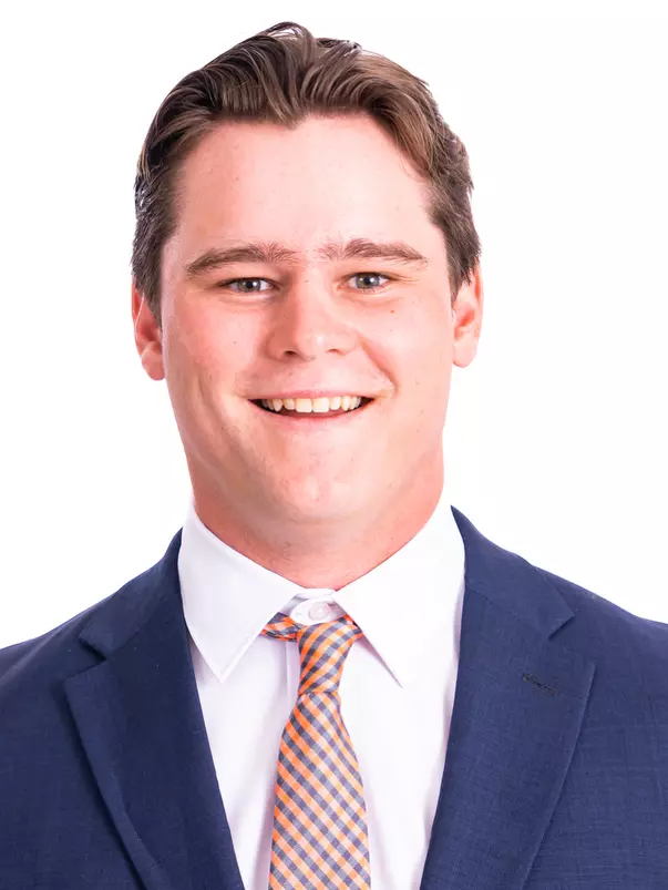 Urbana, IL - August 26, 2024 - Illinois Men's Golfer Max Herendeen headshot taken during 2024 Men's Golf Production Day at Demirjian Golf Practice Facility in Urbana, IL. (Photo By Kevin Snyder/Illinois Athletics)
