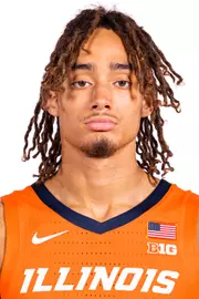 Champaign, IL - September 16, 2024 - Illinois Guard Dra Gibbs-Lawhorn (#2) headshot taken during 2024-2025 Men's Basketball Production Day at Ubben Basketball Complex in Champaign, IL. (Photo By Kevin Snyder/Illinois Athletics)