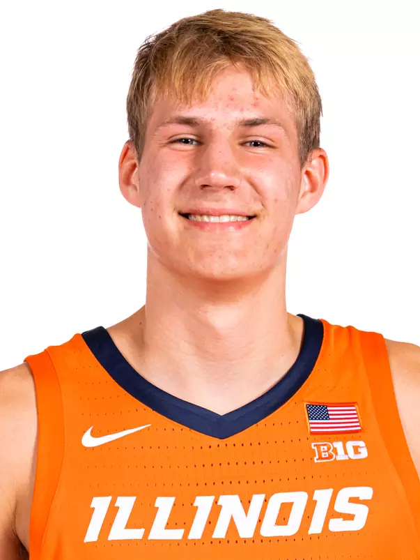Champaign, IL - September 16, 2024 - Illinois Forward Jason Jakstys (#31) headshot taken during 2024-2025 Men's Basketball Production Day at Ubben Basketball Complex in Champaign, IL. (Photo By Kevin Snyder/Illinois Athletics)