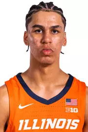 Champaign, IL - September 16, 2024 - Illinois Forward Will Riley (#7) headshot taken during 2024-2025 Men's Basketball Production Day at Ubben Basketball Complex in Champaign, IL. (Photo By Kevin Snyder/Illinois Athletics)