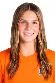 uChampaign, IL - August 23, 2024 - Illinois Distance Runner Kennady Anderson headshot taken during 2024 Cross Country Production Day at Demirjian Park in Champaign, IL. (Photo By Kevin Snyder/Illinois Athletics)