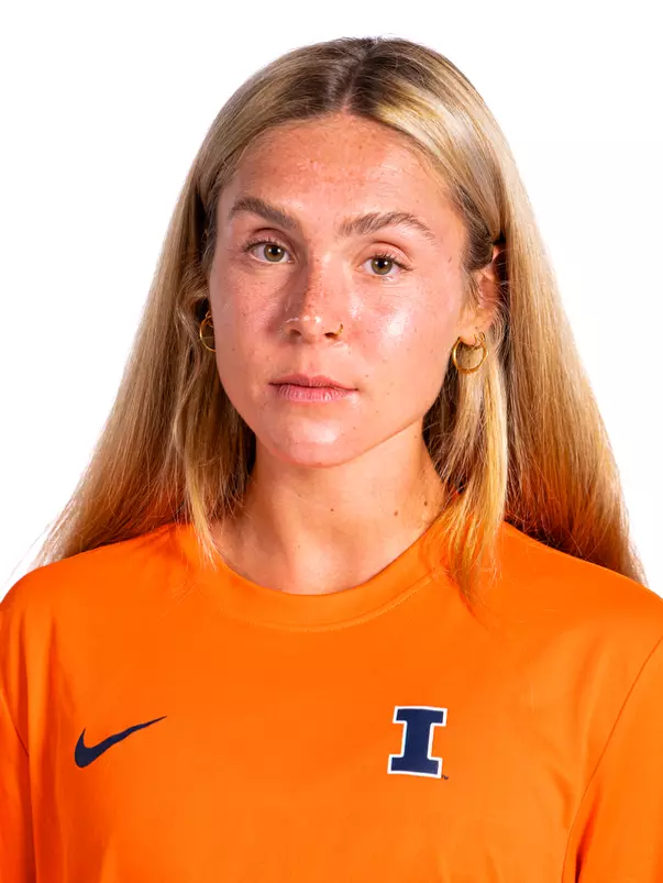 Champaign, IL - August 23, 2024 - Illinois Distance Runner Avril Andre headshot taken during 2024 Cross Country Production Day at Demirjian Park in Champaign, IL. (Photo By Kevin Snyder/Illinois Athletics)