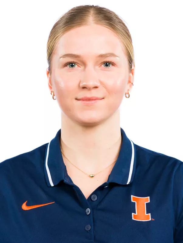 Champaign, IL - January 14, 2025 - Illinois Heptathlon Athlete Kristine Blazevica headshot taken during Track & Field Headshots at Bielfeldt Athletic Administration Building in Champaign, IL. (Photo By Kevin Snyder/Illinois Athletics)