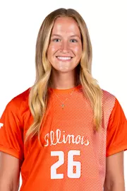 July 22, 2026 - Headshot for Millie Byerly (#26) - Champaign, IL. Photo by Ashley Ray/Fighting Illini