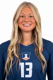 July 29, 2026 - Headshot for Kenzie Cogan (#13) - Champaign, IL. Photo by Ashley Ray/Fighting Illini